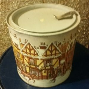 Christmas tin